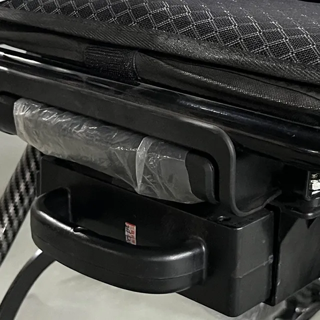 Aluminum Alloy and Carbon Fiber Portable Folding Reclining Airplane Available for Handicapped Use Electric Power Wheelchair