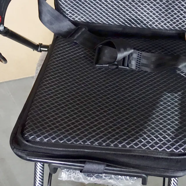 Aluminum Alloy and Carbon Fiber Portable Folding Reclining Airplane Available for Handicapped Use Electric Power Wheelchair
