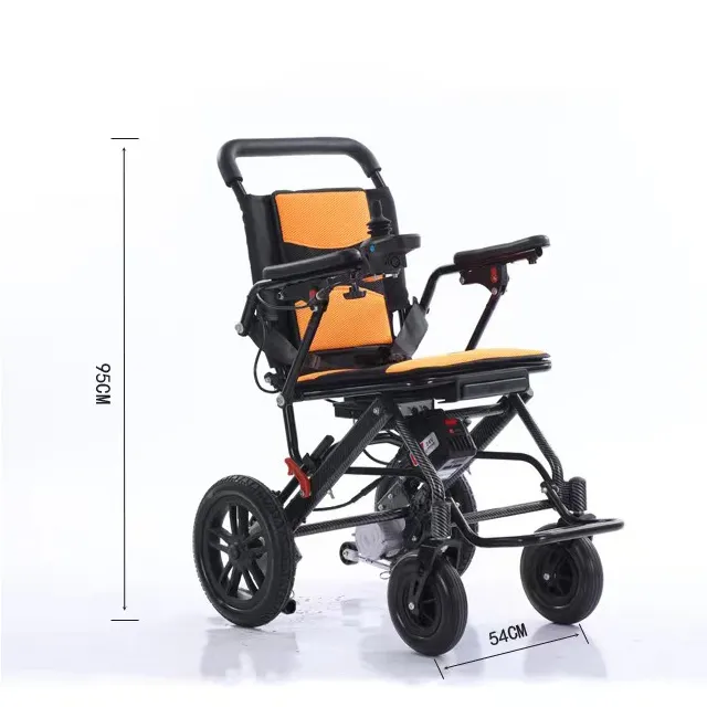 Motor Convenient Foldable Electric Wheelchair Manufactured