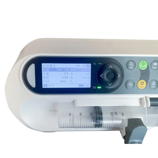Single-channel syringe pump