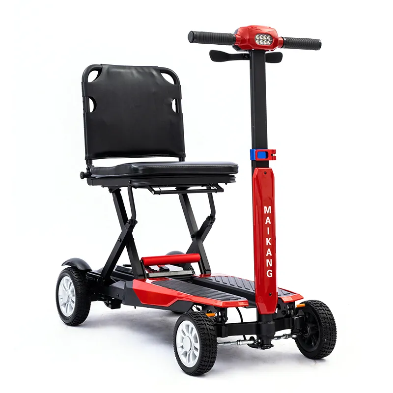 4 wheels electric scooter