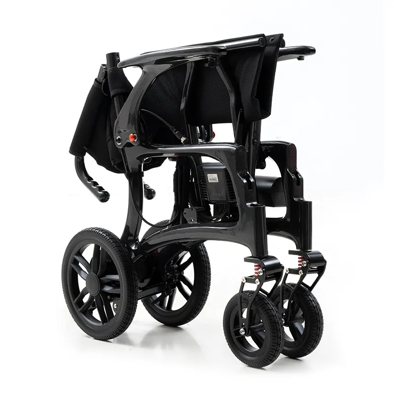 Lightweight and foldable carbon fiber electric wheelchair
