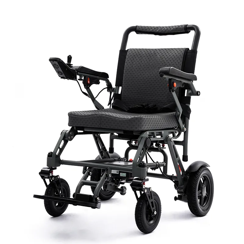 Lightweight Foldable Magnesium Alloy Electric Wheelchair