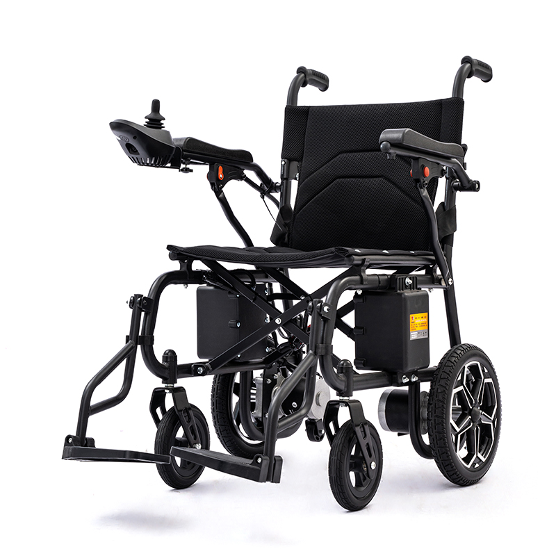 Carbon steel frame lightweight electric wheelchair