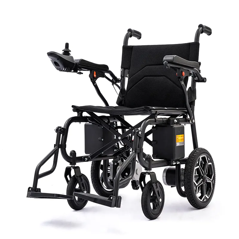 Carbon steel frame lightweight electric wheelchair