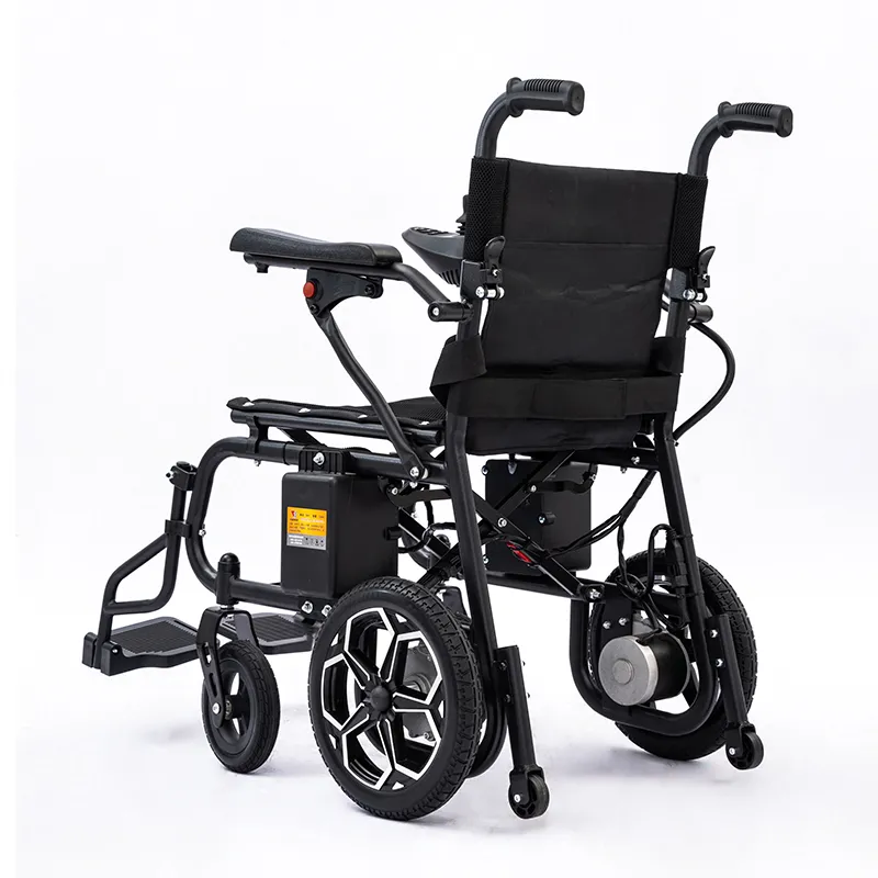 Carbon steel frame lightweight electric wheelchair