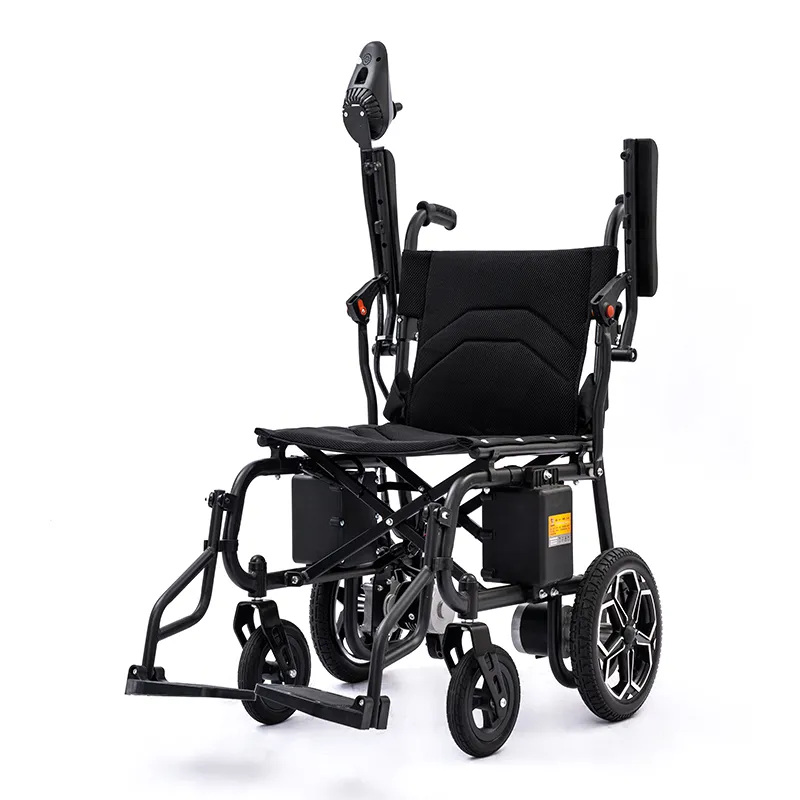 Carbon steel frame lightweight electric wheelchair