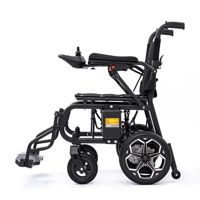 Carbon steel frame lightweight electric wheelchair