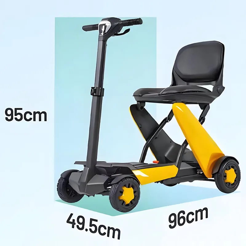 FWMS2 Foldable 4 wheel mobility scooter