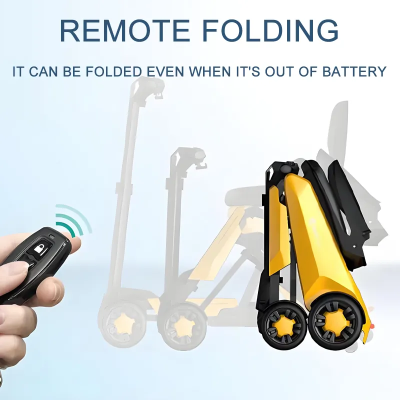 FWMS2 Foldable 4 wheel mobility scooter