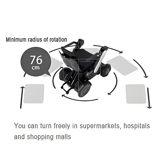 High-End Intelligent Electric Wheelchair