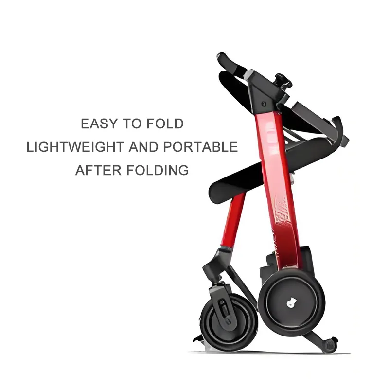 Lightweight folding electric wheelchair