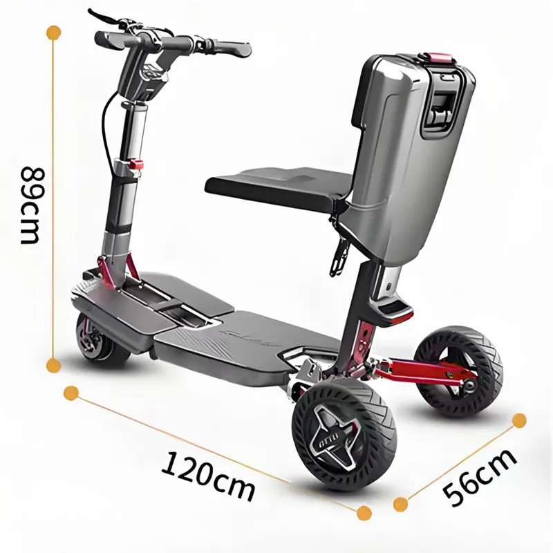 Sporty scooter for seniors