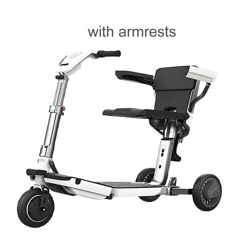 Lightweight and foldable mobility scooter