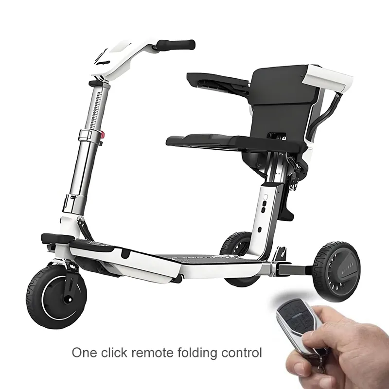 Lightweight and foldable mobility scooter