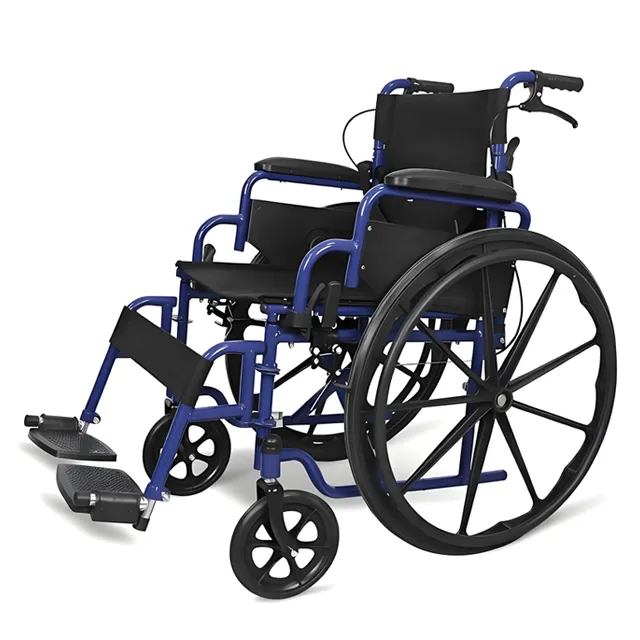 Carbon steel manual wheelchair