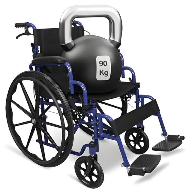 Carbon steel manual wheelchair