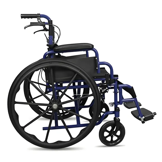 Carbon steel manual wheelchair