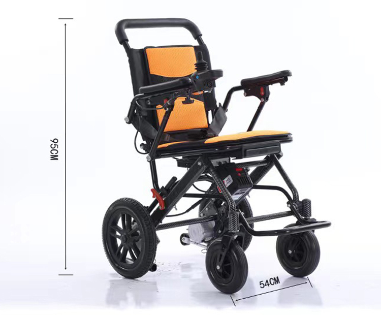Motor Convenient Foldable Electric Wheelchair Manufactured
