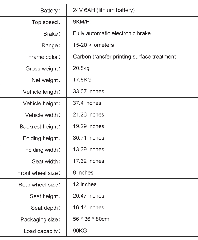 Motor Convenient Foldable Electric Wheelchair Manufactured