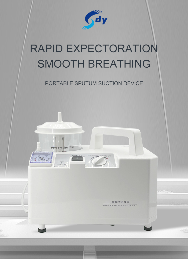 Portable Phlegm Suction Unit