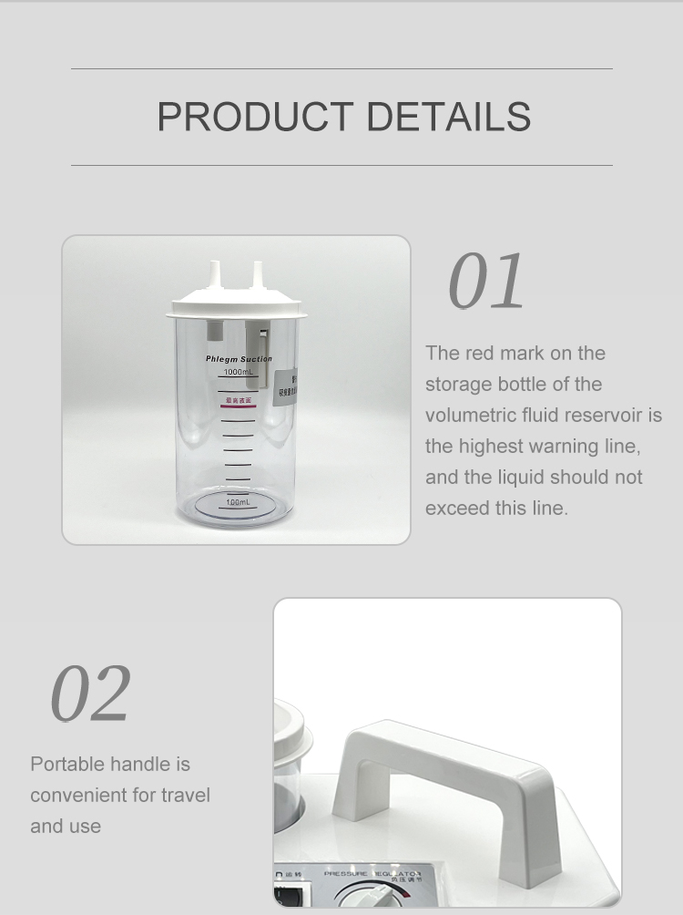 Portable Phlegm Suction Unit