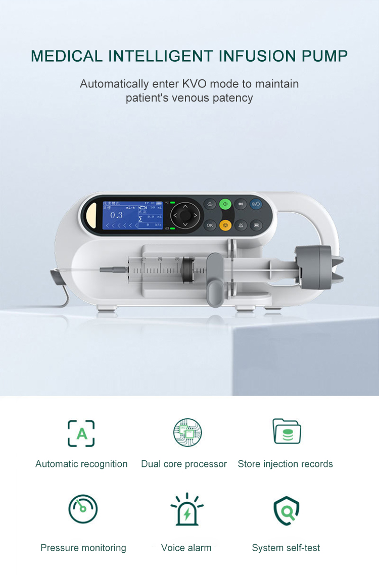 Single-channel syringe pump