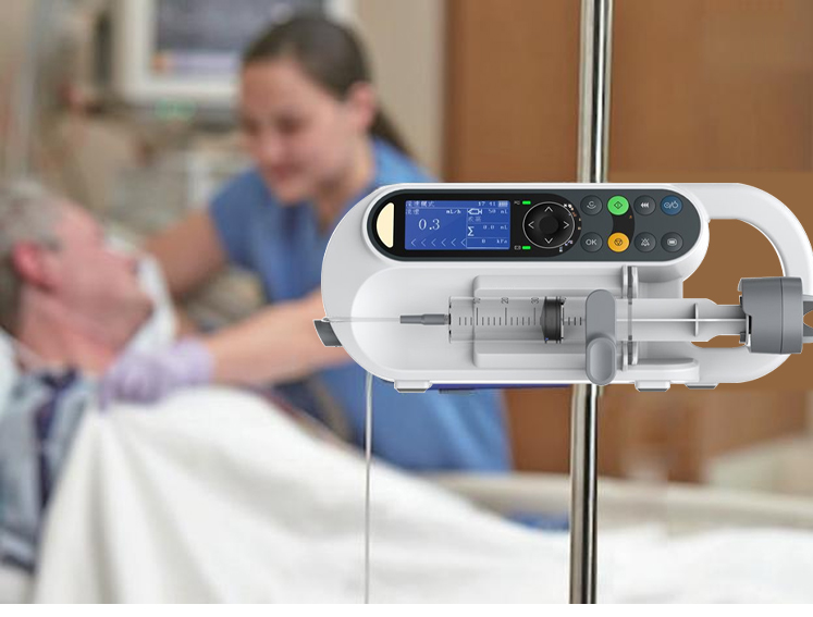 Single-channel syringe pump