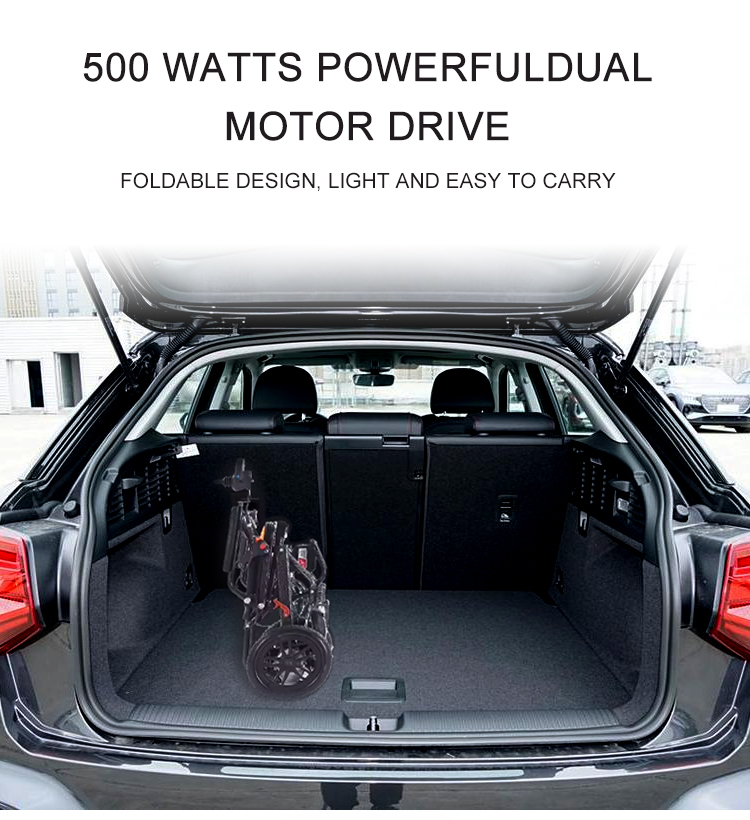 Carbon Steel Frame Front and Rear Folding Model