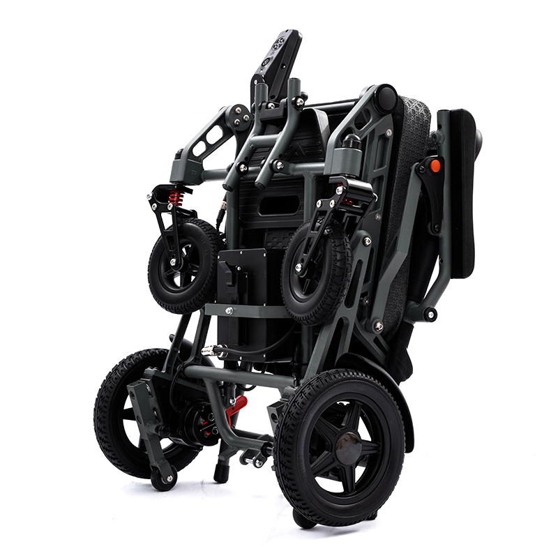Lightweight Foldable Magnesium Alloy Electric Wheelchair