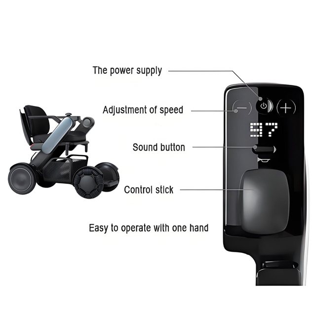 High-End Intelligent Electric Wheelchair