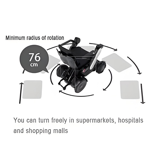 High-End Intelligent Electric Wheelchair